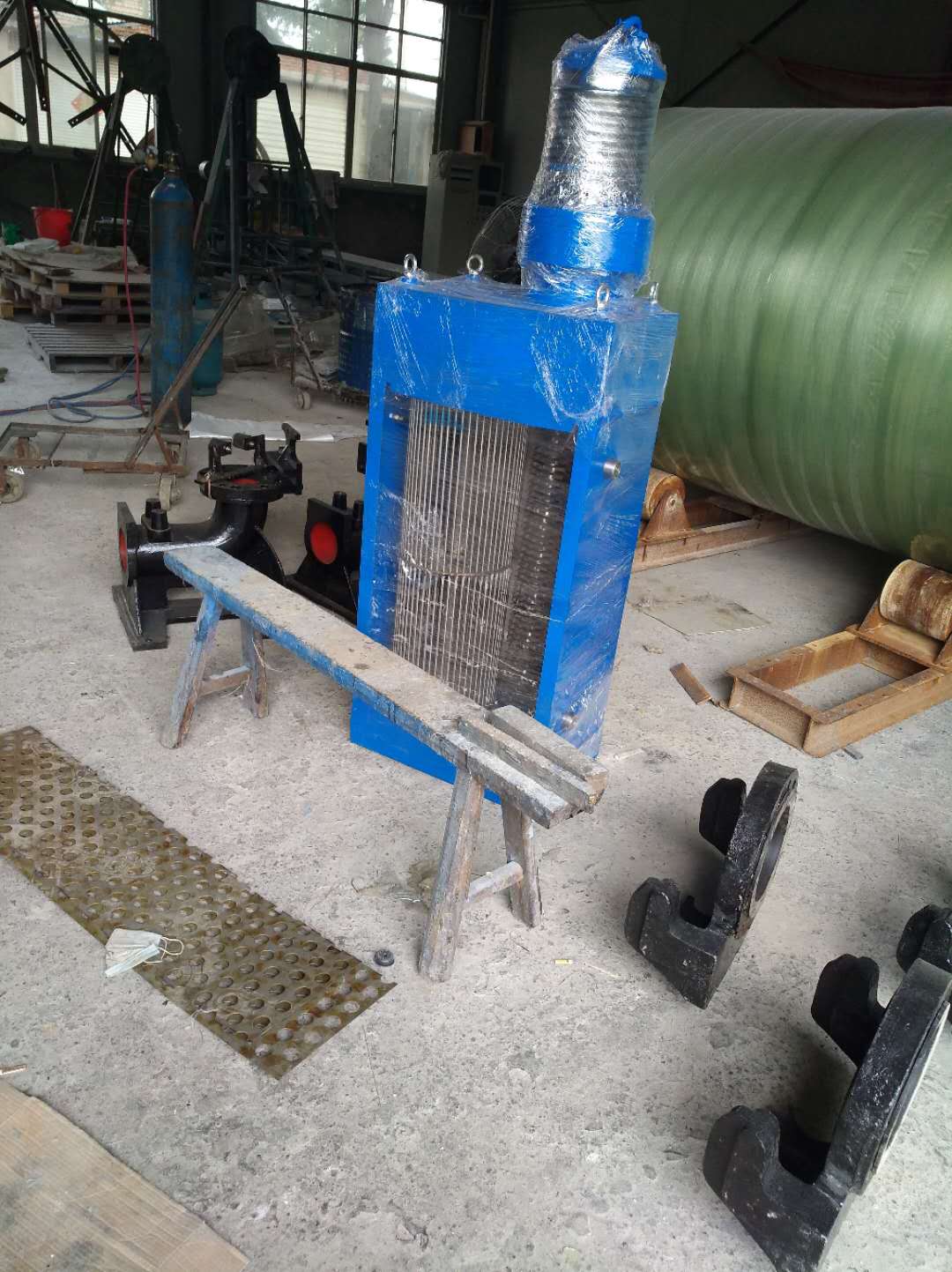 單轉鼓粉碎型格柵