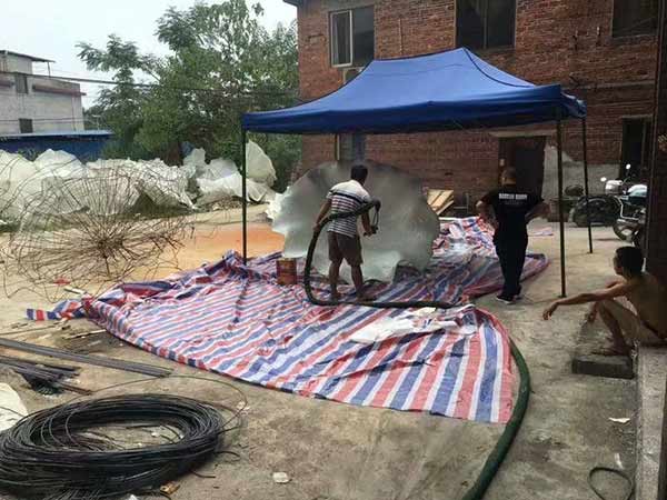 湖北聚脲噴涂機雕塑防腐選擇液壓H5600型(圖3) 5600液壓聚脲噴涂機湖北武漢應用于泡沫雕塑防腐噴涂