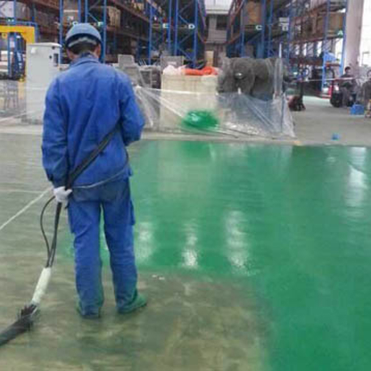 噴涂聚脲防水涂料設備(圖3) 車間地坪噴涂聚脲防水涂料