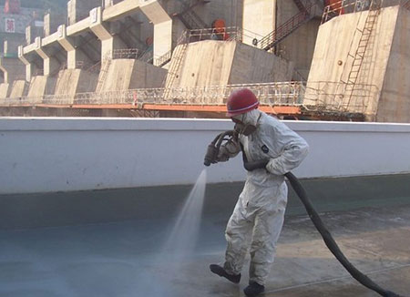 高速鐵路橋面聚脲施工(圖1) 高速鐵路橋面聚脲施工案例